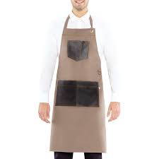 Schürze f. Herren Manchester Polyester/Baumwolle